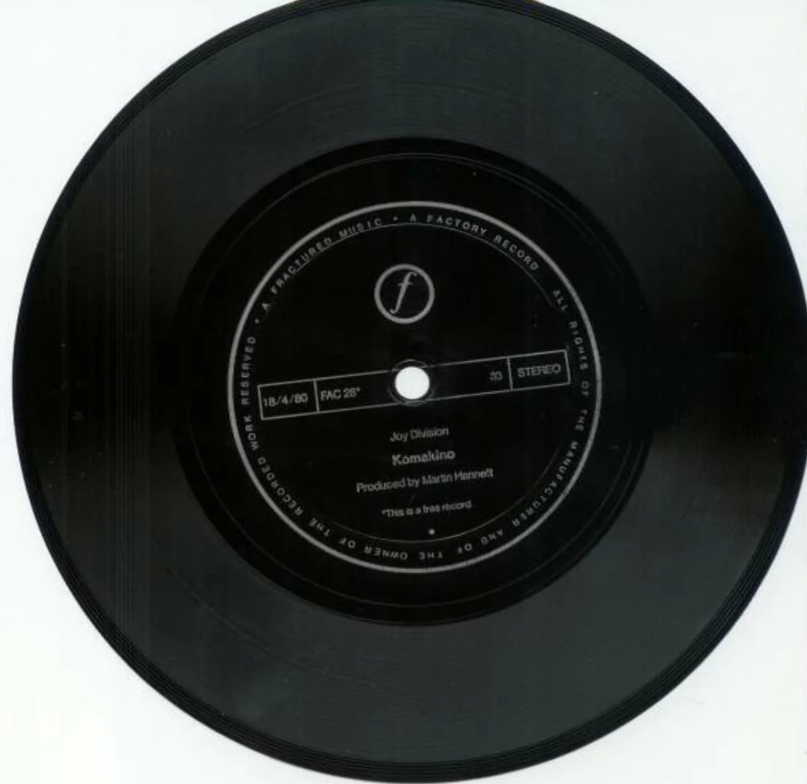 Joy Division Pills (@joydvisionpills) on Twitter photo On June 20, 1980, Factory released the three songs not included on the Closer album, recorded during the Britannia Row studios session, on flexi-disc: Komakino (A-side), Incubation, and As You Said (B-side). #joydivision #iancurtis <a href="/peterhook/">Peter Hook</a> 🖤
<a href="/pillolerock/">pillolerock</a> On June 20, 1980, Factory released the three songs not included on the Closer album, recorded during the Britannia Row studios session, on flexi-disc: Komakino (A-side), Incubation, and As You Said (B-side). #joydivision #iancurtis <a href="/peterhook/">Peter Hook</a> 🖤
<a href="/pillolerock/">pillolerock</a>