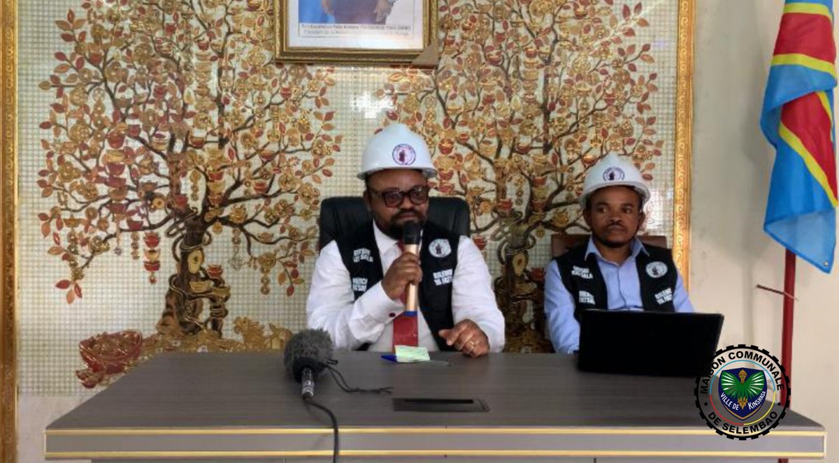 communeselembao's tweet photo. Selembao : le bourgmestre Mathias Womumu lance la campagne « MERCI FATSHI » avec l’ASBL BIF, pour valoriser les actions du Chef de l’État. Eau, érosions, routes… Plusieurs projets réalisés dans la commune depuis 2023. #MerciFatshi #Selembao #RDCongo https://t.co/BGL6JauuKI