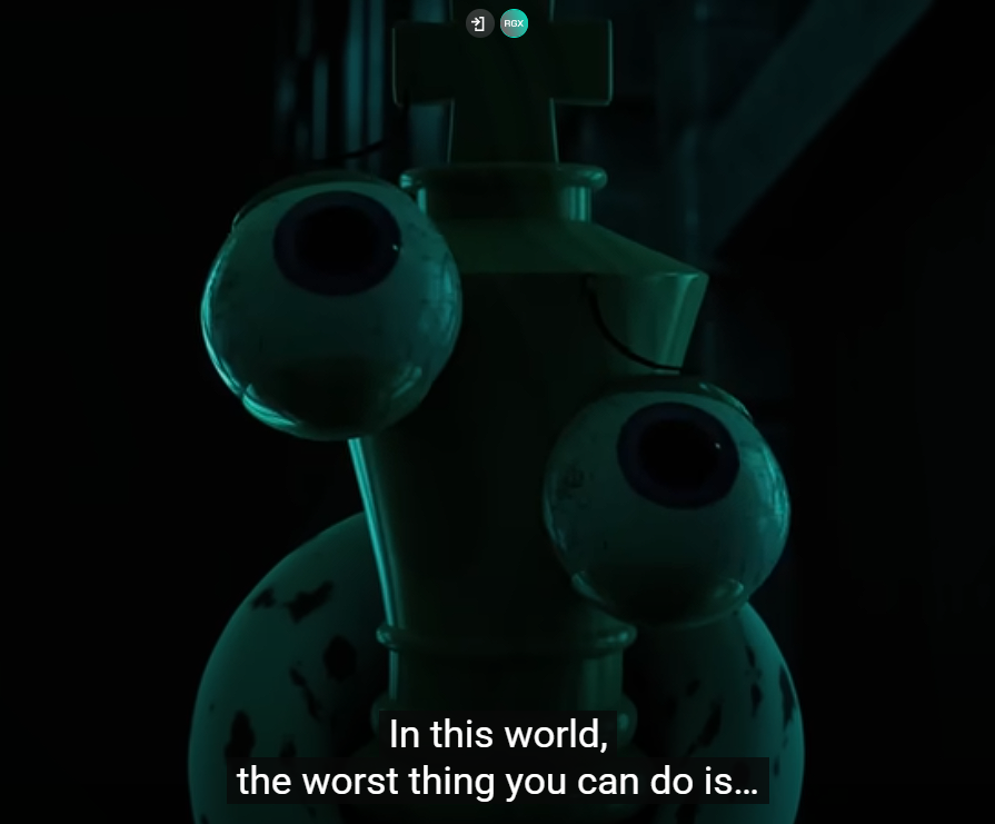 NebulaicKiwi's tweet photo. TADC SPOILERS AHEAAAD
-
-
-
-
-
-
-
Ima yap about several things so bare with me here

The things that Kinger has said in episode 3 to what Jax says here. Thing is both of them are right in their own regard. No ones really in the wrong depending on the perspective of things. https://t.co/R9gVQnvgFg