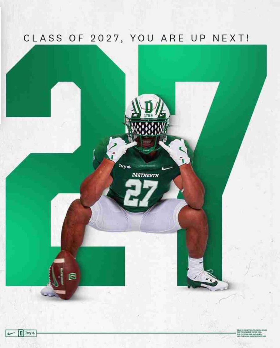 James “Booby” Bryant III C/O 2027 OLB/MLB (@jamesbryantiii) on Twitter photo Thank you <a href="/DartmouthFTBL/">Dartmouth Football</a> I can’t wait to learn more about the program and build relationships with you all! Thank you <a href="/DartmouthFTBL/">Dartmouth Football</a> I can’t wait to learn more about the program and build relationships with you all!