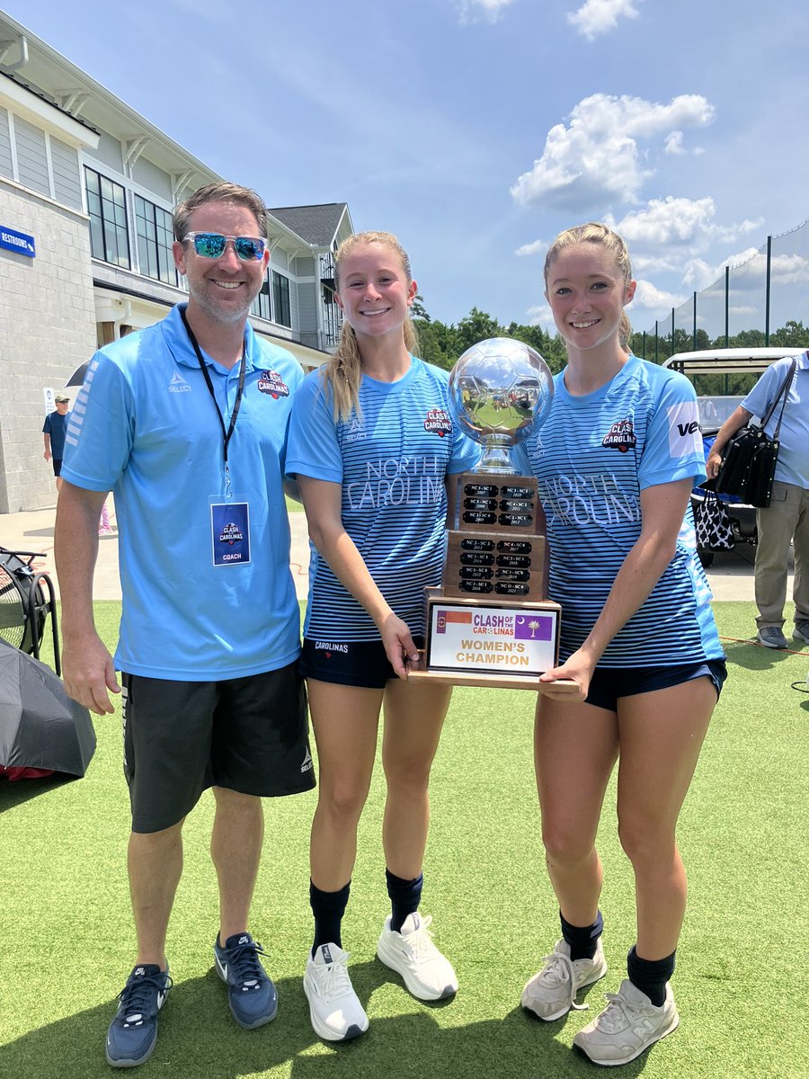 HoggardWomensSoccer (@hoggardwsoccer) on Twitter photo Great to be apart of <a href="/ClashofNCSC/">The Clash of the Carolinas</a> and to have been able to coach the NC team but especially these two stand out players from the MEC. Sav and EK both had a goal and an assist to help lead NC to a 6-1 W! <a href="/StarNewsVarsity/">StarNewsVarsity - Michael Cuneo</a> <a href="/CoastalPreps/">CoastalPreps - Tim Hower</a> <a href="/HoggardSports/">Hoggard Sports</a> <a href="/AshleyAthletics/">Ashley Athletics</a> Great to be apart of <a href="/ClashofNCSC/">The Clash of the Carolinas</a> and to have been able to coach the NC team but especially these two stand out players from the MEC. Sav and EK both had a goal and an assist to help lead NC to a 6-1 W! <a href="/StarNewsVarsity/">StarNewsVarsity - Michael Cuneo</a> <a href="/CoastalPreps/">CoastalPreps - Tim Hower</a> <a href="/HoggardSports/">Hoggard Sports</a> <a href="/AshleyAthletics/">Ashley Athletics</a>