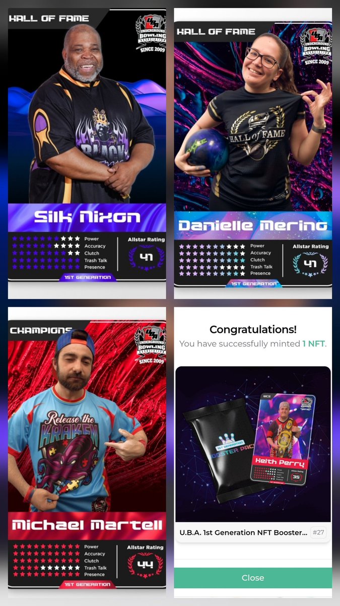 Patrick Emfinger $SLOTH (@asthew0rldturns) on Twitter photo Mint is almost over and price will be about double from here. I just wanted to show some of my awesome pulls!
<a href="/UBAHedera/">๐ณ U.B.A. Hedera ๐ณ</a> <a href="/ImpartHedera/">Impart Hedera</a> <a href="/ubafanleague/">UBAFanLeague</a> Mint is almost over and price will be about double from here. I just wanted to show some of my awesome pulls!
<a href="/UBAHedera/">๐ณ U.B.A. Hedera ๐ณ</a> <a href="/ImpartHedera/">Impart Hedera</a> <a href="/ubafanleague/">UBAFanLeague</a>