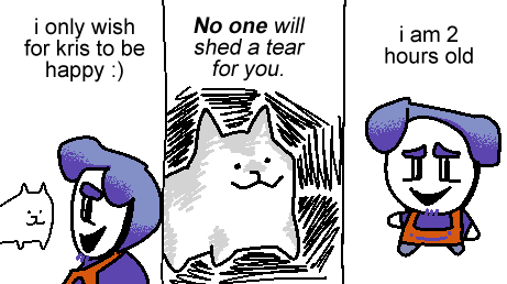 Olistar255's tweet image. what was his problem
#deltarune #deltarunefanart