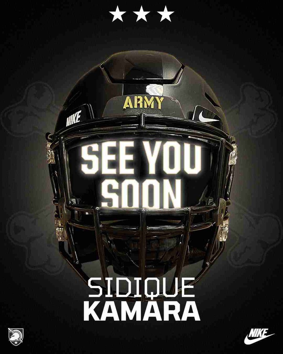SidiqueKamara12's tweet image. Locked in!! can&apos;t wait for experience tomorrow #BeatNavy @CoachJohnLoose @ArmyWP_Football #AGTA