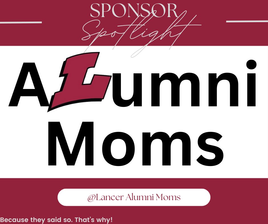 Thank you to the Lancer Alumni Moms for sponsoring and hosting a hole contest at our upcoming event!