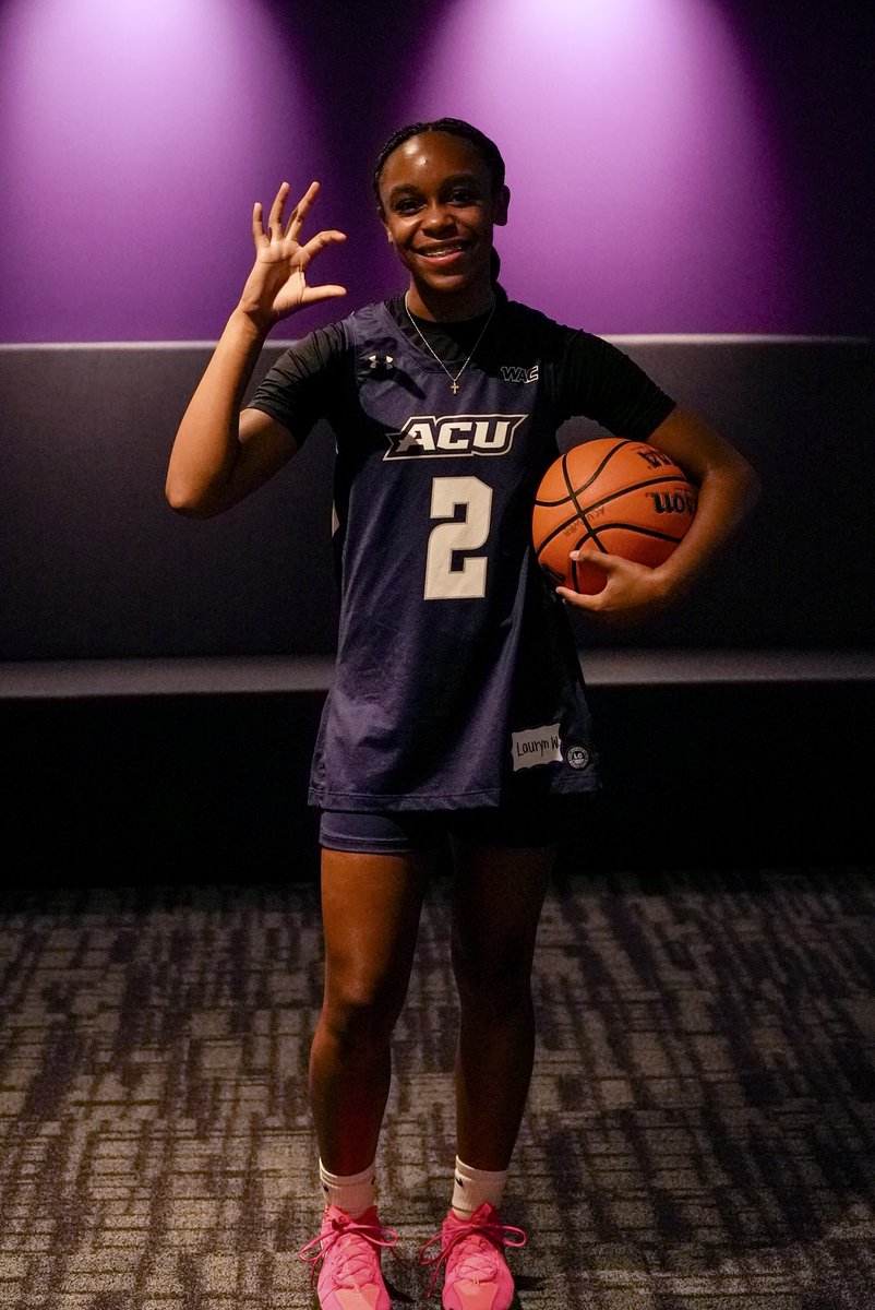 Lauryn Williams (@lotwo2028) on Twitter photo #agtg🙏🏾 Grateful for the opportunity to take an unofficial visit to Abilene Christian University and spend time with Coach Goodenough <a href="/coachgoodenough/">Julie Goodenough</a> and Associate head <a href="/_coachyak/">Yannick Denson</a> Coach Denison and the entire staff. 🙏🏽🤍💜 <a href="/ACUWBB/">ACU Women’s Basketball</a> #agtg🙏🏾 Grateful for the opportunity to take an unofficial visit to Abilene Christian University and spend time with Coach Goodenough <a href="/coachgoodenough/">Julie Goodenough</a> and Associate head <a href="/_coachyak/">Yannick Denson</a> Coach Denison and the entire staff. 🙏🏽🤍💜 <a href="/ACUWBB/">ACU Women’s Basketball</a>