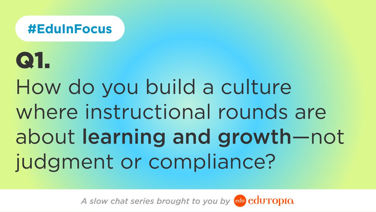 DrMonicaHenson's tweet image. Check out my response to Q1 of @edutopia's Slow Chat on Bluesky Social. Posted to my @LinkedIn for more access. The topic is instructional rounds. My response is in this link: tinyurl.com/yc57jkjj.