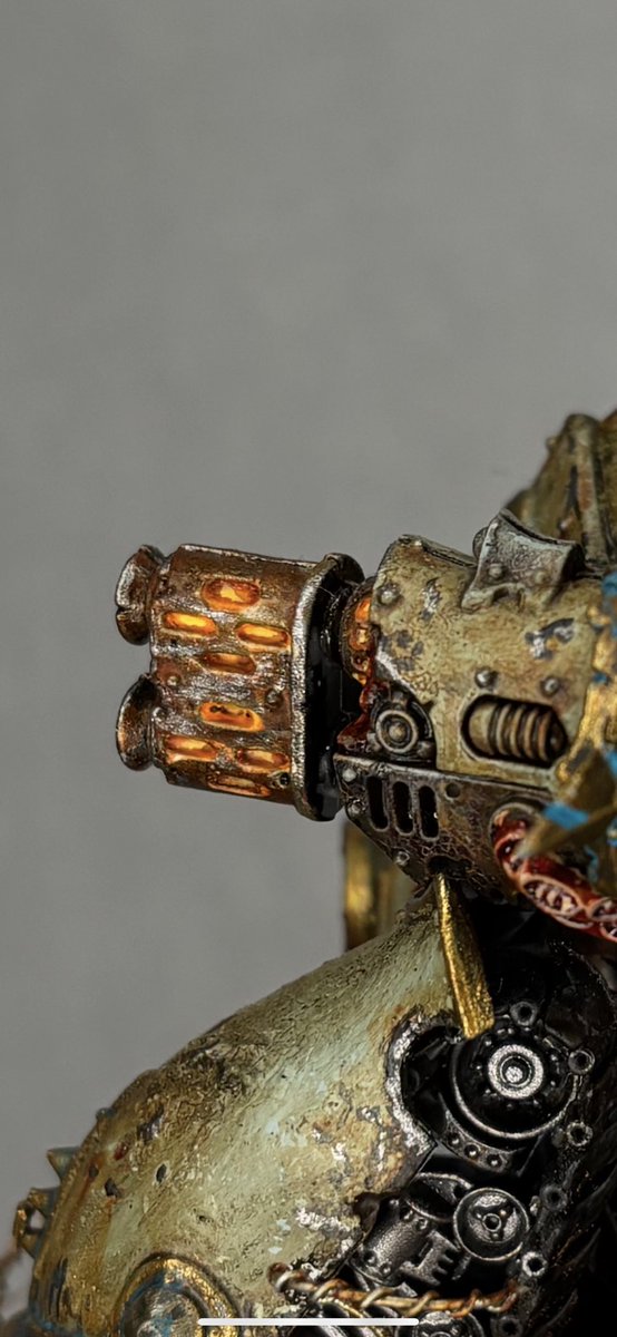 sinister_minis's tweet photo. Myphitic Blight-Hauler I finished up this week - absolutely loved painting this, brilliant model and I definitely now have the bug (excuse the pun) to paint more deathguard https://t.co/MIDjZszAy7