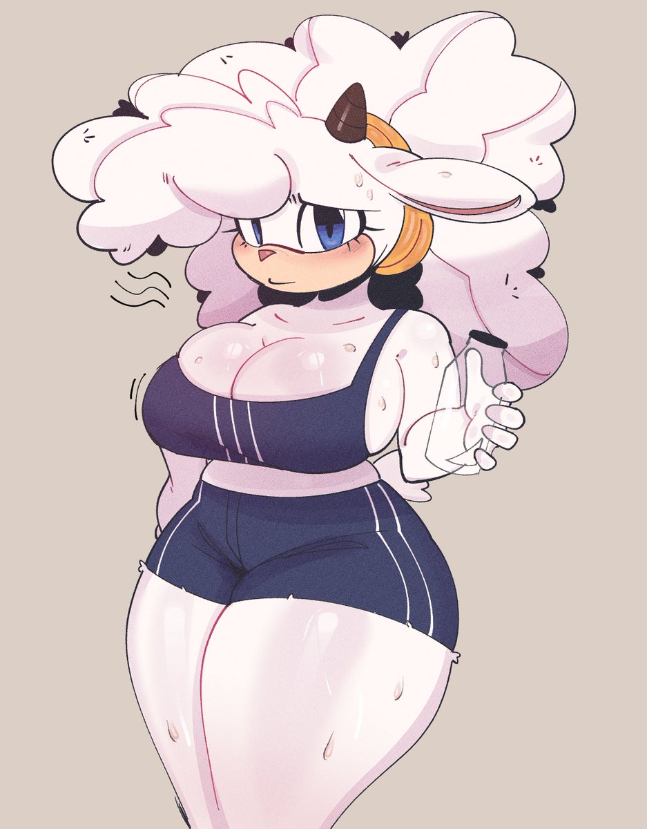 Lanolin GIVE ME DA MILK! 
#lanolinthesheep #SonicTheHedgehog