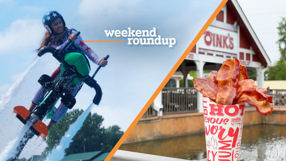 VisitAltoona (@visitaltoona) on Twitter photo Come for the stunts, stay for the bacon. 🪂🥓☀️The Nerveless Nocks and Bacon & Brews are serving up thrills and flavor at Adventureland! Plus, don’t miss Jordan Beem on the patio at <a href="/ivy_brick/">Brick and Ivy Rooftop</a>. Your weekend starts in Altoona: visitaltoona.com/events/ Come for the stunts, stay for the bacon. 🪂🥓☀️The Nerveless Nocks and Bacon & Brews are serving up thrills and flavor at Adventureland! Plus, don’t miss Jordan Beem on the patio at <a href="/ivy_brick/">Brick and Ivy Rooftop</a>. Your weekend starts in Altoona: visitaltoona.com/events/