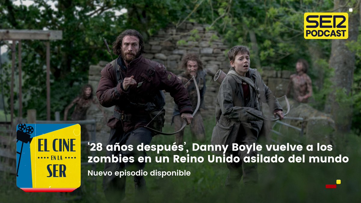 El cine en la SER (@elcineenlaser) on Twitter photo 🧟♂️ ¡Nuevo episodio!
En busca del taquillazo del verano: de los 50 años de #Tiburón a los zombis de Danny Boyle
+ Pamela Anderson, #LaFurgo, otros estrenos y la serie de Wong Kar-wai
🎧 Episodio YA disponible en <a href="/SERPodcast/">SER Podcast</a> y plataformas linktr.ee/ElCineEnLaSER 🧟♂️ ¡Nuevo episodio!
En busca del taquillazo del verano: de los 50 años de #Tiburón a los zombis de Danny Boyle
+ Pamela Anderson, #LaFurgo, otros estrenos y la serie de Wong Kar-wai
🎧 Episodio YA disponible en <a href="/SERPodcast/">SER Podcast</a> y plataformas linktr.ee/ElCineEnLaSER