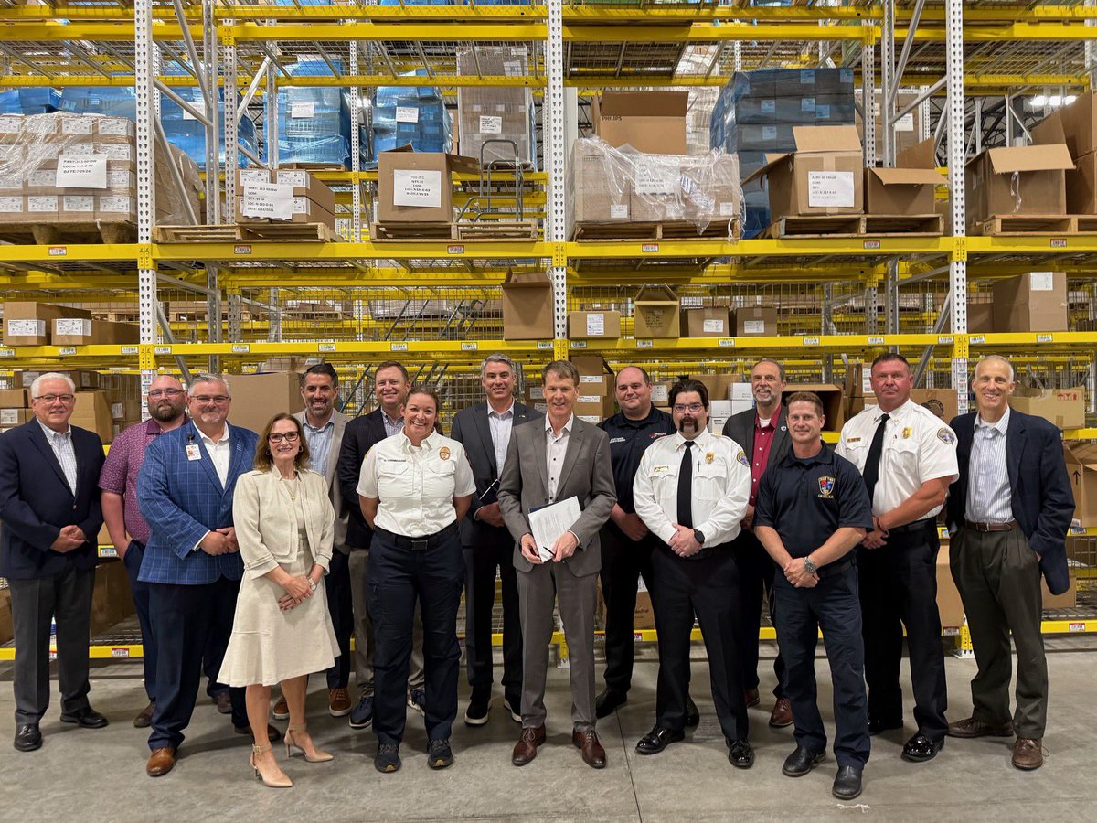 I joined Bound Tree Medical on a tour of their state of the art facility in Greenwood. They’re a leading distributor of emergency medical equipment — servicing our first responders. The work done here provides our emergency personnel with the tools they need to provide