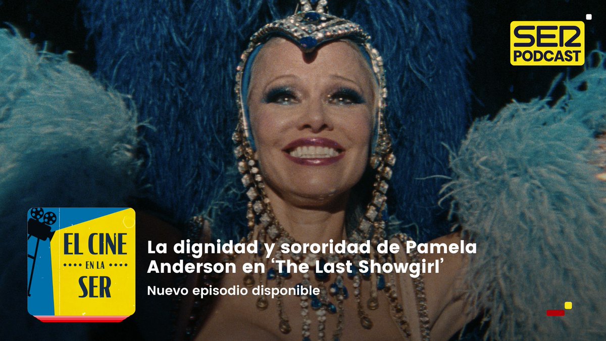 El cine en la SER (@elcineenlaser) on Twitter photo Pamela Anderson fue una de esas actrices de los 90 y 2000 víctima del machismo, del acoso de la prensa y de los escándalos. Ahora resurge en 'The Last Showgirl', el drama de Gia Coppola
+ Otros estrenos, últimas noticias y series
🎧 YA en <a href="/SERPodcast/">SER Podcast</a> linktr.ee/ElCineEnLaSER Pamela Anderson fue una de esas actrices de los 90 y 2000 víctima del machismo, del acoso de la prensa y de los escándalos. Ahora resurge en 'The Last Showgirl', el drama de Gia Coppola
+ Otros estrenos, últimas noticias y series
🎧 YA en <a href="/SERPodcast/">SER Podcast</a> linktr.ee/ElCineEnLaSER