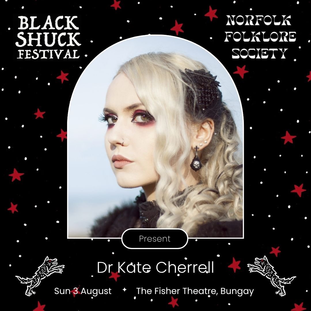 KateCherrell's tweet image. So excited to be speaking at the Black Shuck festival in Bungay this August! I’ll be speaking about a lesser known Lincolnshire poltergeist case with witches, fires and chickens a go-go…