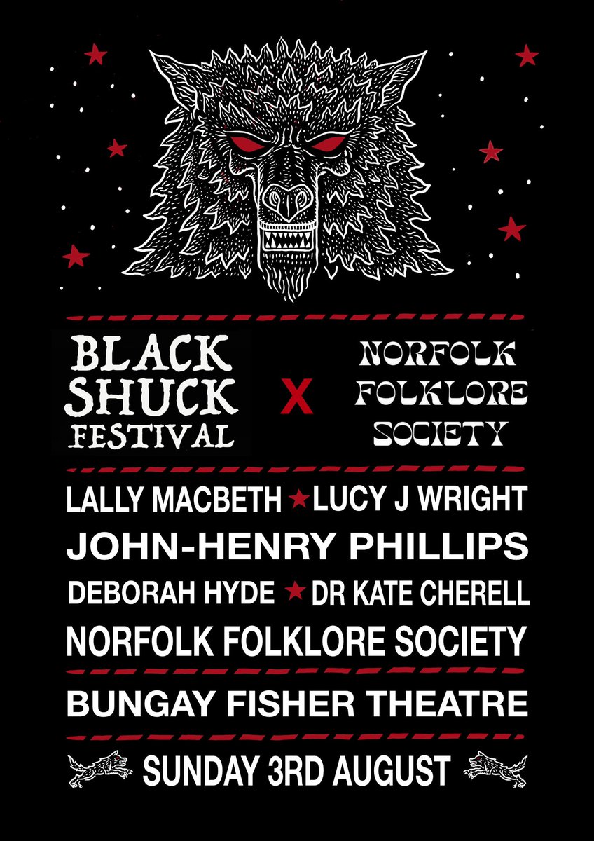 KateCherrell's tweet image. So excited to be speaking at the Black Shuck festival in Bungay this August! I’ll be speaking about a lesser known Lincolnshire poltergeist case with witches, fires and chickens a go-go…