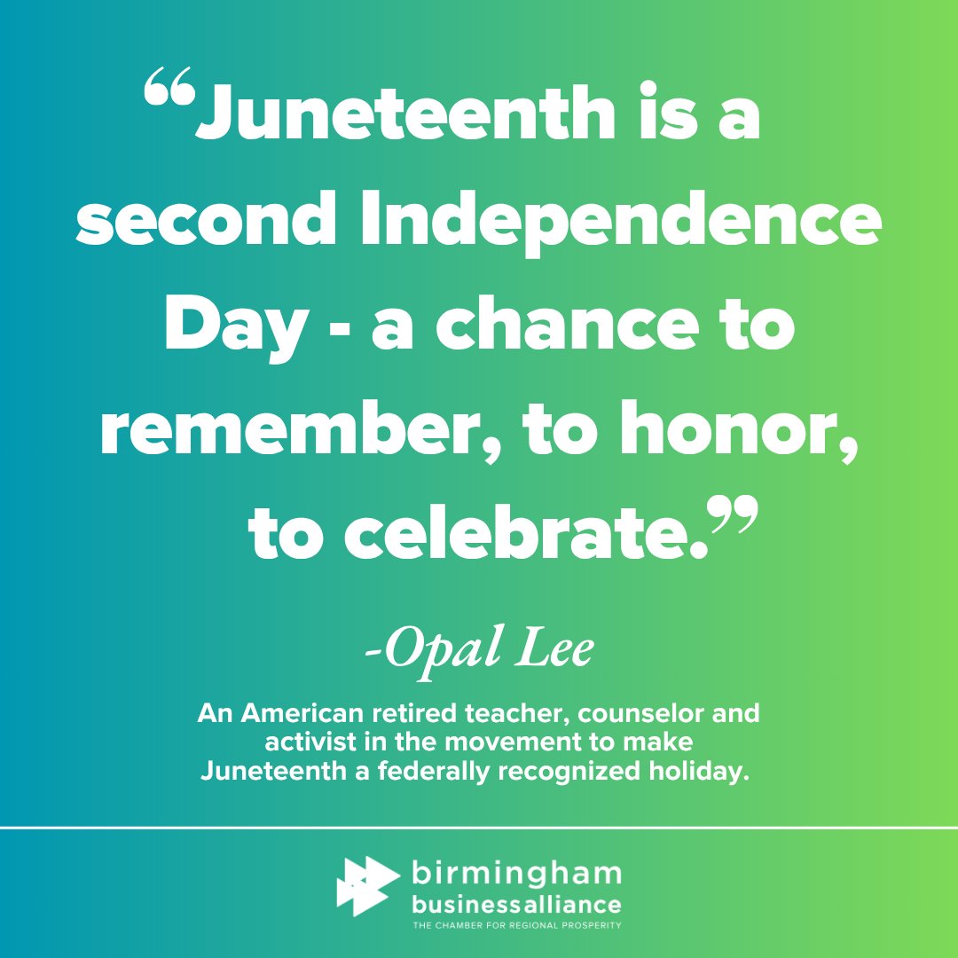 Today, we pause to honor Juneteenth - a moment in history that reminds us of freedom, resilience and reflection. Happy Juneteenth! #BHMHasMore #BHMBizAlliance #Juneteenth