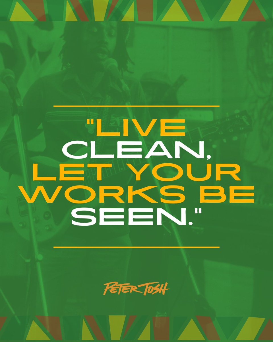 PeterTosh's tweet image. “I don't want no peace. I need equal rights and justice.” — Peter Tosh
Today, we honor Juneteenth—a celebration of freedom, resilience, and the ongoing journey toward justice for all. Let Peter Tosh’s words remind us that equality is always worth fighting for.
#Juneteenth…