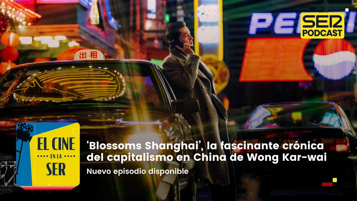 El cine en la SER (@elcineenlaser) on Twitter photo 📺 Es una de las series que más ganas teníamos de que llegara España, es todo un evento, un acontecimiento, el estreno en Filmin de 'Blossoms Shangai', de Wong Kar-wai, el director hongkonés autor de títulos como 'Deseando amar'
🎧 YA en <a href="/SERPodcast/">SER Podcast</a> linktr.ee/ElCineEnLaSER 📺 Es una de las series que más ganas teníamos de que llegara España, es todo un evento, un acontecimiento, el estreno en Filmin de 'Blossoms Shangai', de Wong Kar-wai, el director hongkonés autor de títulos como 'Deseando amar'
🎧 YA en <a href="/SERPodcast/">SER Podcast</a> linktr.ee/ElCineEnLaSER