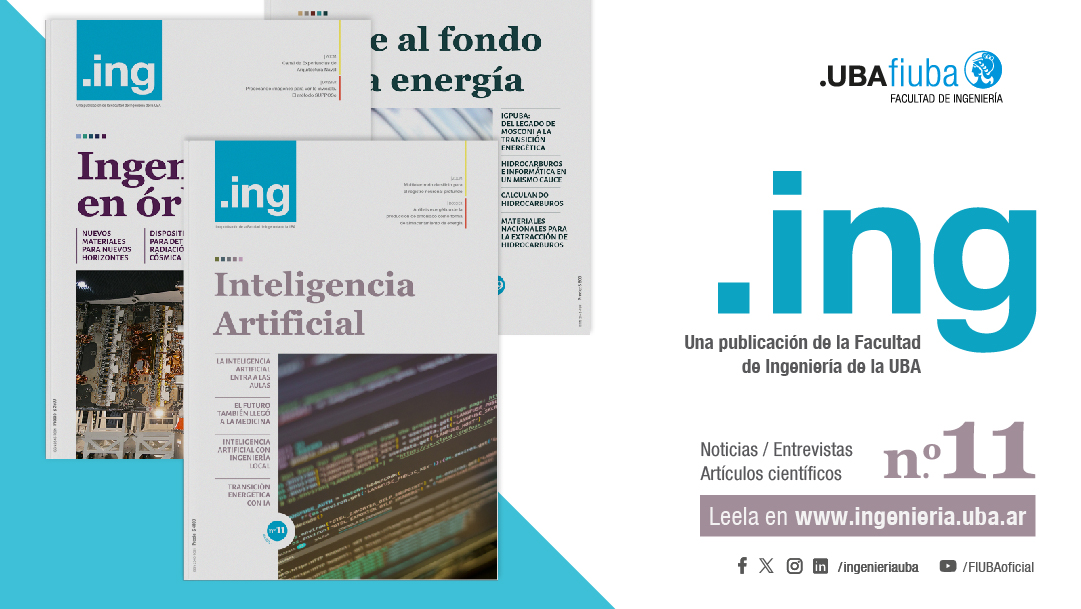 Ya podés acceder gratuitamente a la nueva edición de la revista de la FIUBA desde nuestro sitio, ingresando en fi.uba.ar/revista-ing

#UBA #FIUBA #Ingeniería #Divulgación #Universidad #Educación