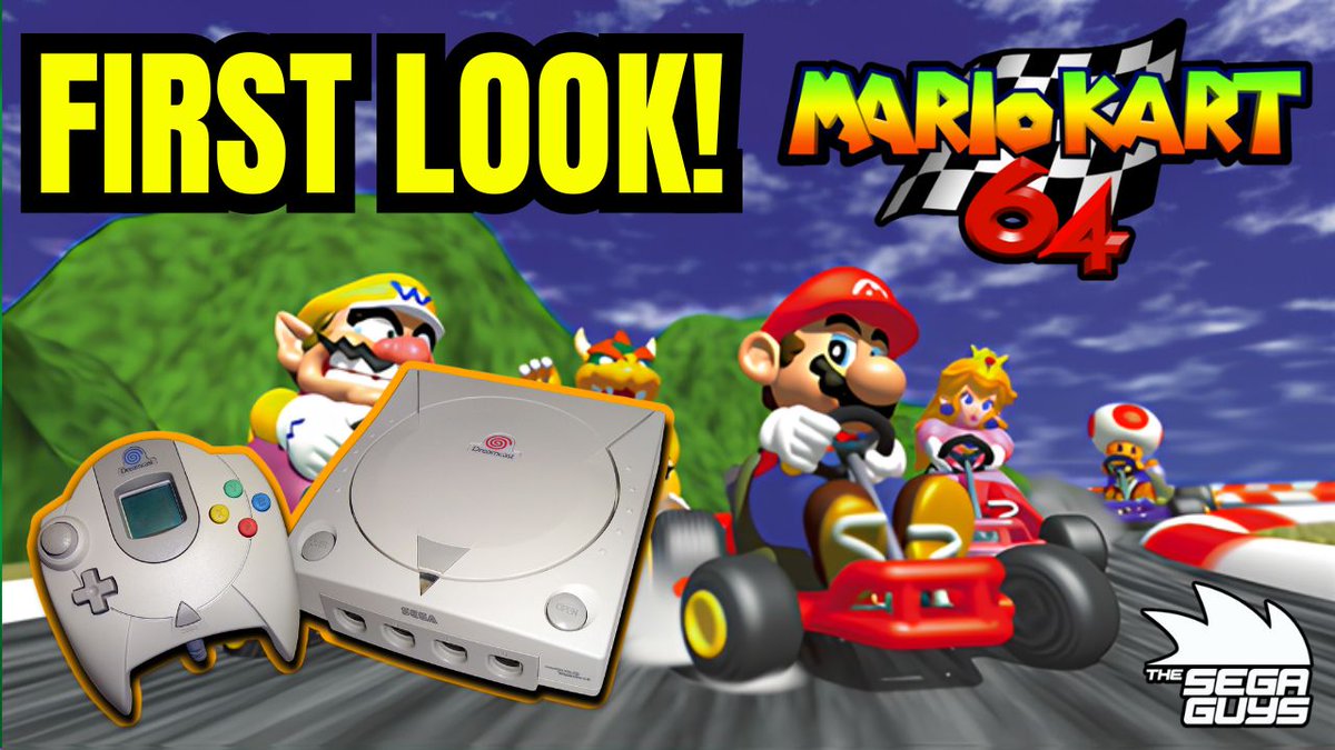 🆕️ <a href="/SEGAGuys/">The SEGAGuys</a> video 🎞 

Who needs a Switch 2 when you can play Mario Kart on Dreamcast?

Well, almost anyway. @TheSEGAHolic gets his hands on JNMartin's latest project and sees how well Mario Kart 64 is shaping up on Dreamcast.

youtu.be/p75MiQcmNdg
