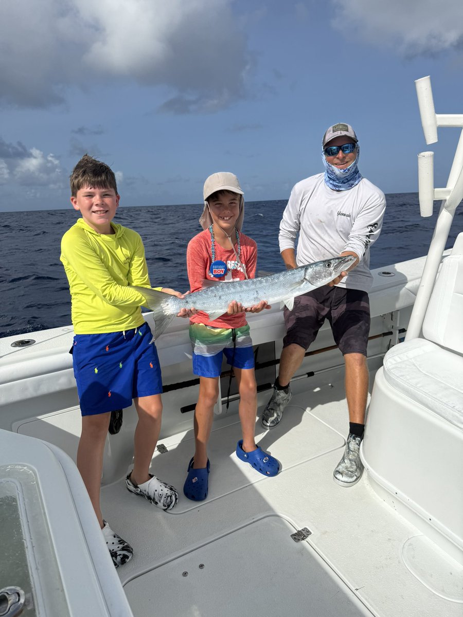 Good day on the water. Peanut Dolphin.