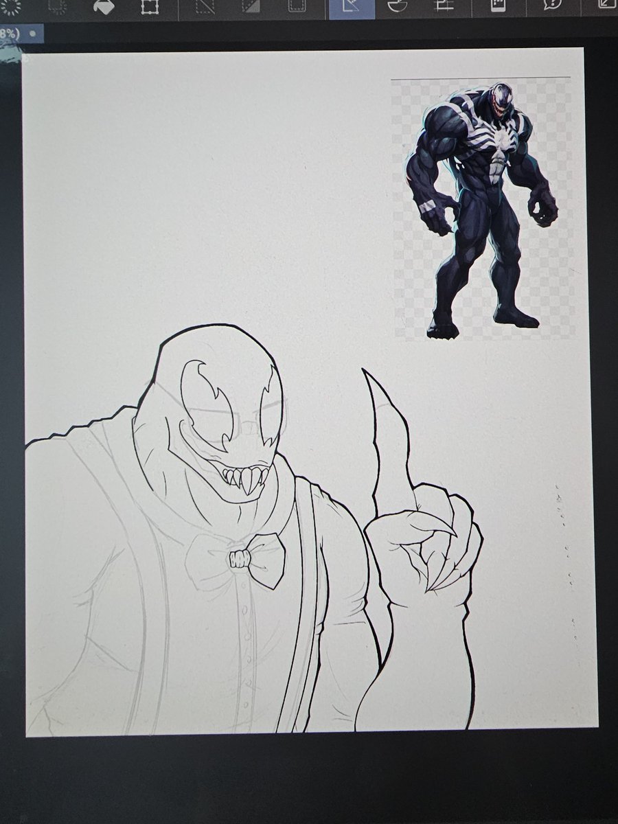Wip #MarvelRivals #venom #fanart