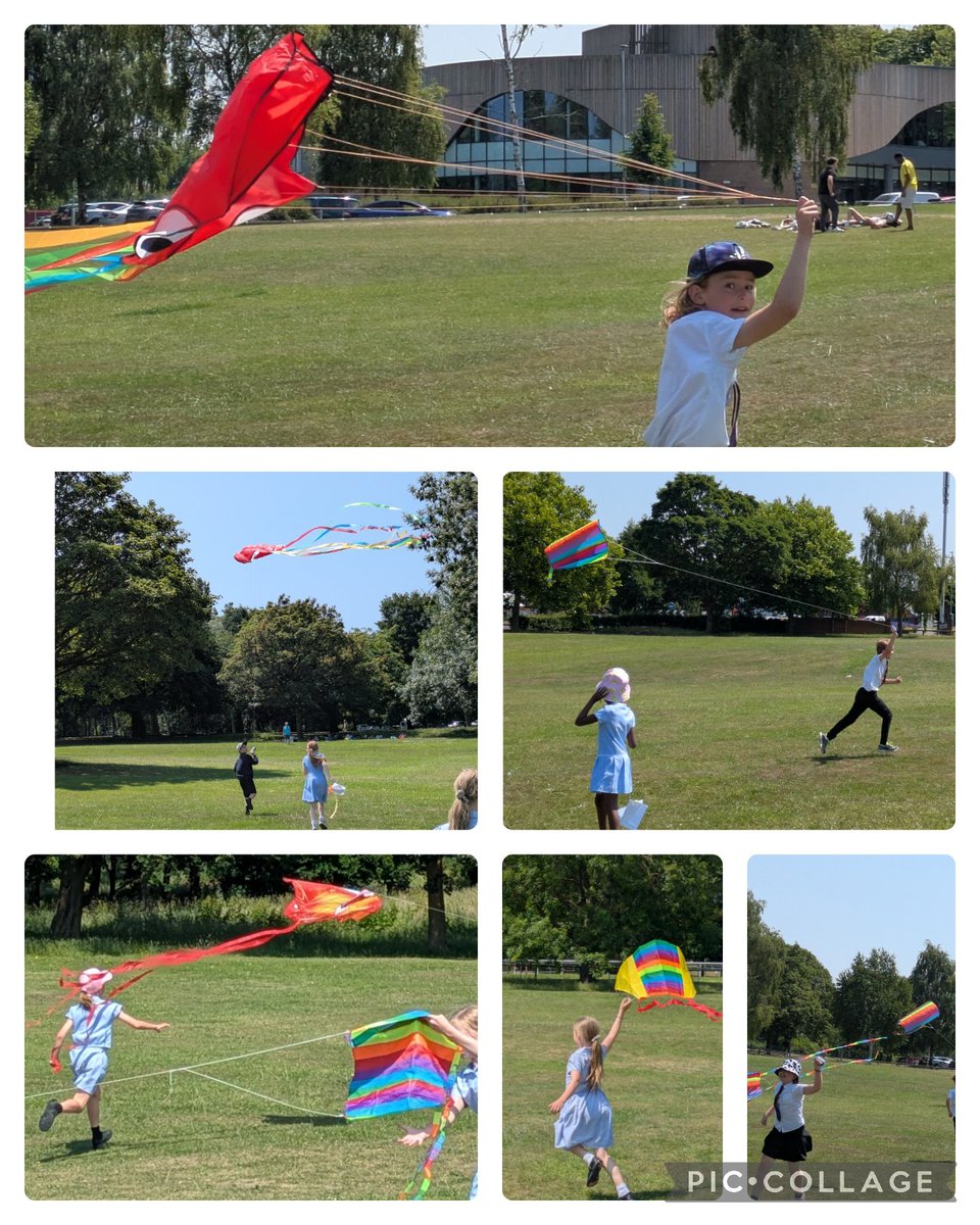 Year 4 have enjoyed flying kites and having a picnic in Pontefract Park as part of their 50 things!
