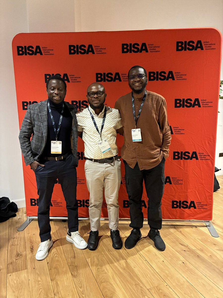 Joshua (@josh_akintayo) on Twitter photo Honoured to have participated in an interesting #BISA2025 roundtable in Belfast with <a href="/CST_WG/">Critical_Terrorism_Studies_WG</a> on identity, positionality & knowledge in (counter-)terrorism research in the Global South. Kudos to Akinyemi Oyawale and <a href="/EmekaTN/">Emeka T. Njoku</a> for leading a very reflective discussion! Honoured to have participated in an interesting #BISA2025 roundtable in Belfast with <a href="/CST_WG/">Critical_Terrorism_Studies_WG</a> on identity, positionality & knowledge in (counter-)terrorism research in the Global South. Kudos to Akinyemi Oyawale and <a href="/EmekaTN/">Emeka T. Njoku</a> for leading a very reflective discussion!