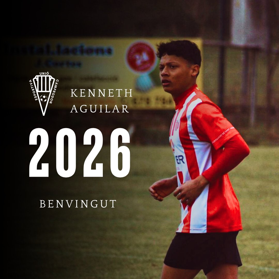🔴📝BENVINGUT 

🤝Kenneth Aguilar s'incorporarà a la UE Camprodon la temporada 2025-26.

#EndavantSempreEndavant