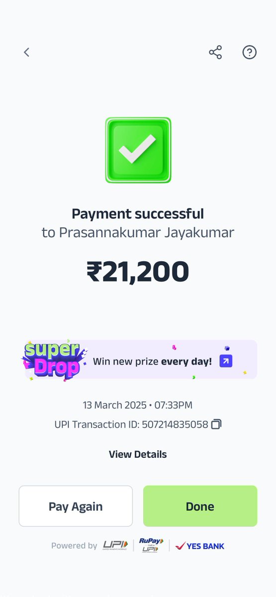 ashvavolt's tweet photo. We’re a small Indian startup (@AshvaVolt), and this isn’t the first time products were marked lost. But this time, the customer PAID and got the product — yet we got nothing.

We are hiding the agent's UPI ID for fairness, but shared it in Escalation #1267298.
@XpressBees_IN https://t.co/ymbWHrSvjD