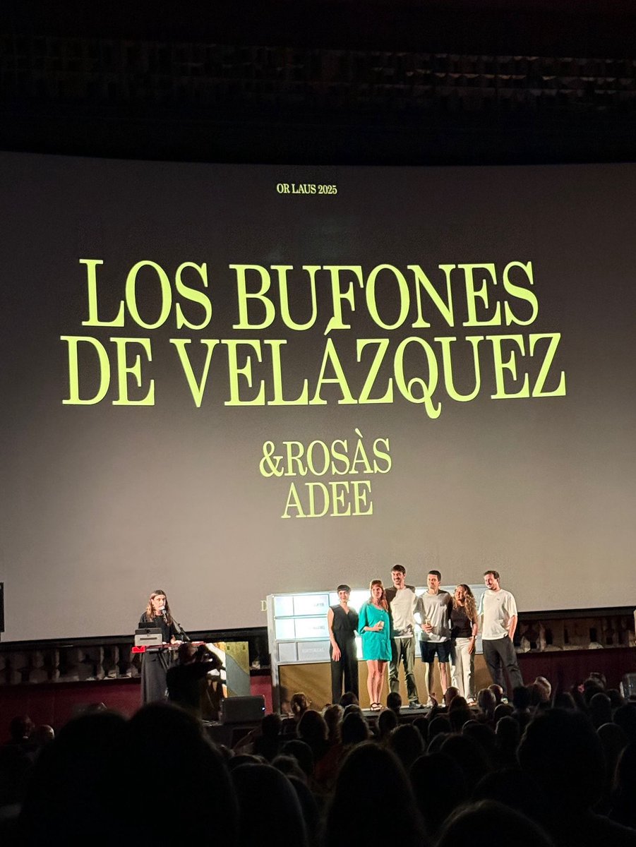 Hoy hemos estamos en el en el festival de diseño ADG Laus 2025 donde hemos recogido dos Laus de Oro 🥇🥇 por nuestra campaña “Los Bufones de Velázquez” ¡Seguimos!

#EstarALaAltura #BufonesDeVelázquez #ADGLaus2025