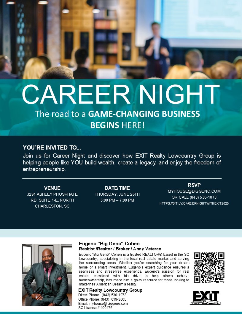 ✅ Limitless income opportunities
✅ Cutting-edge technology &amp; expert training
✅ A proven path to long-term success
✅ Residual earnings &amp; retirement security

📌 Learn more &amp; save your spot: bit.ly/careernightwit…
📩 Ready to attend? RSVP here: forms.gle/hptU6STt9v42Cf…