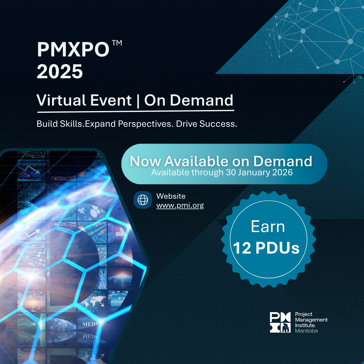 PMXPO 2025 is now on demand—and it’s one you won’t want to miss!
✅ 12+ PDUs
✅ Expert sessions on AI, leadership &amp; more
✅ Free, flexible, career-boosting content
Watch now through 30 Jan 2026: na.eventscloud.com/website/61750
#PMXPO2025 #ProjectManagement