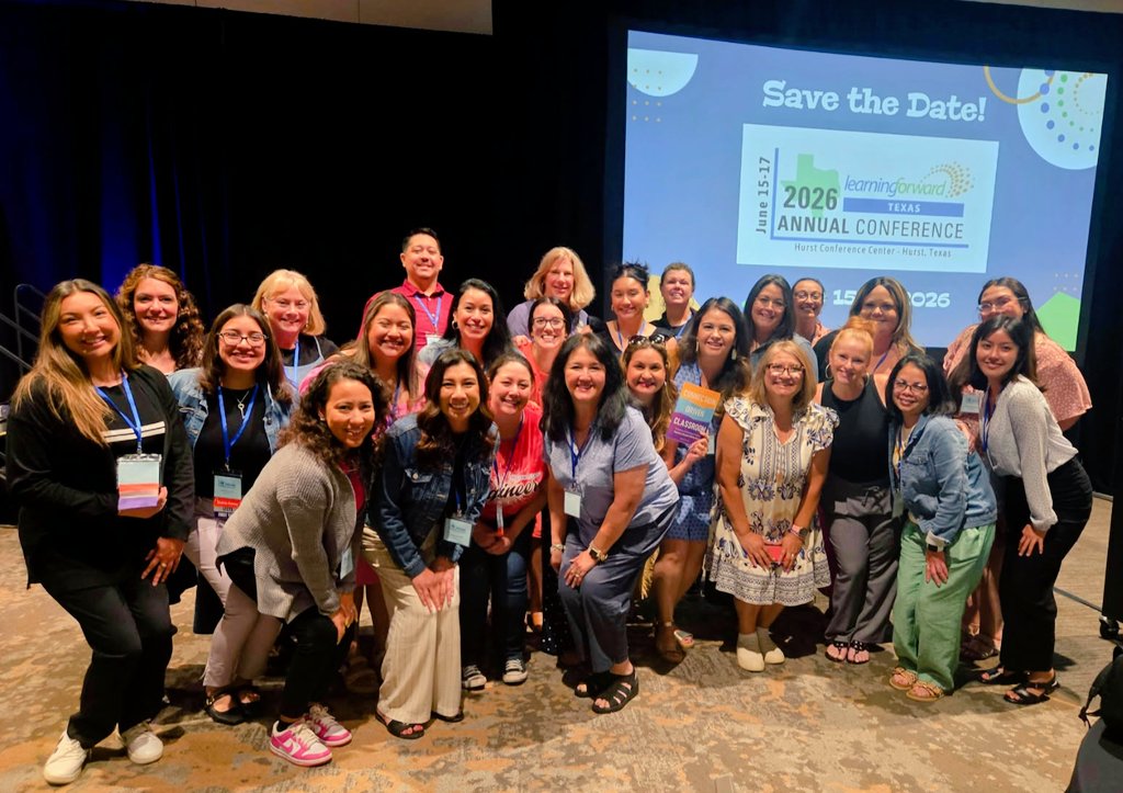 Cindy Gibson (@cgibson236) on Twitter photo We had an unforgettable 3 days of inspiring professional development and team building at the Learning Forward Summer Conference inHurst, TX! ☀️ Thank you, <a href="/LearnTexas/">LearningForwardTexas</a>! Can't wait to put it in action. #LFTX25
#wecanandwewill 💪🏽 #EngineersUnstoppable
<a href="/NISDmartin/">Jim G. Martin ES</a> We had an unforgettable 3 days of inspiring professional development and team building at the Learning Forward Summer Conference inHurst, TX! ☀️ Thank you, <a href="/LearnTexas/">LearningForwardTexas</a>! Can't wait to put it in action. #LFTX25
#wecanandwewill 💪🏽 #EngineersUnstoppable
<a href="/NISDmartin/">Jim G. Martin ES</a>
