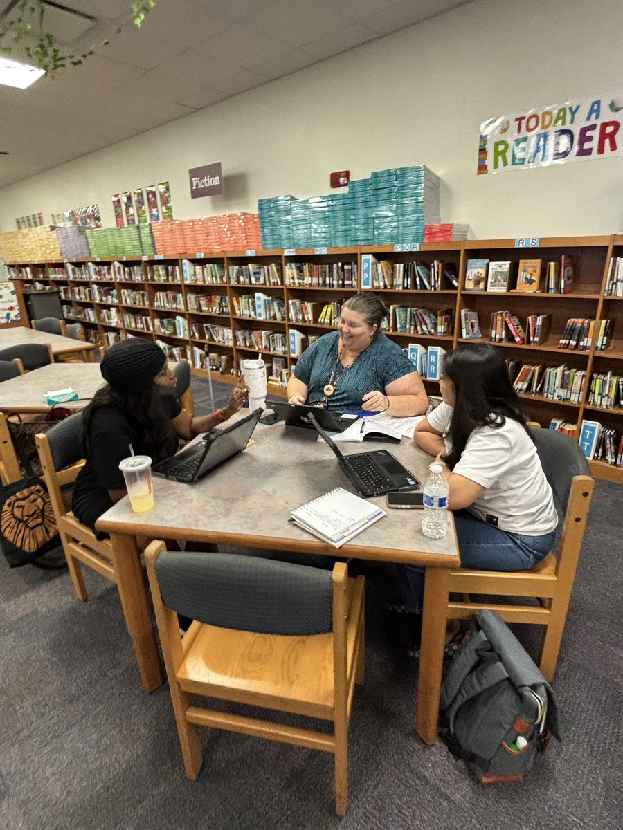 Orlo teachers here on campus today for summer common planning!