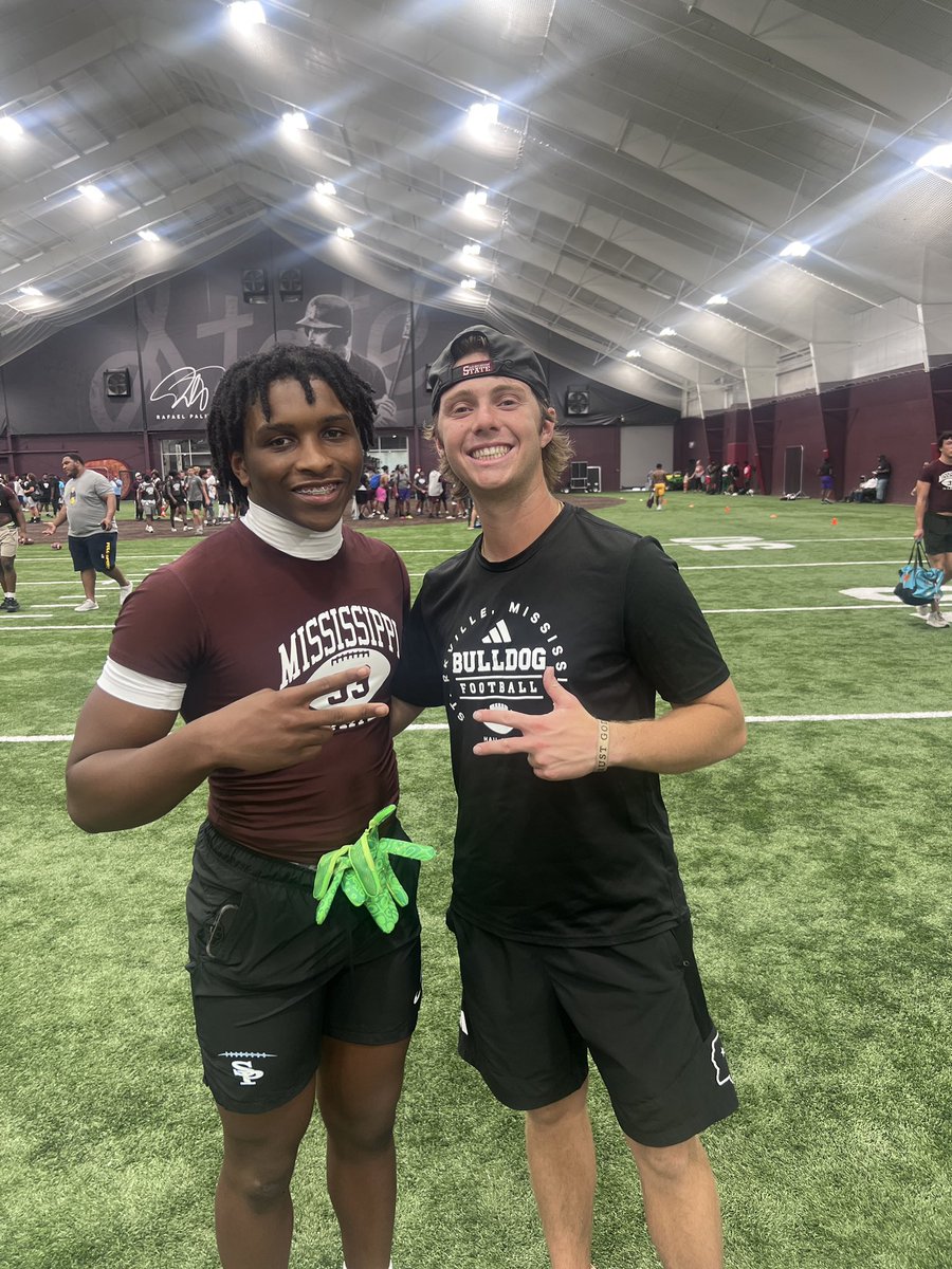 Mason McClure (@iammasonmcclure) on Twitter photo Had blessed day <a href="/HailStateFB/">Mississippi State Football</a> Camp. Cant wait to come back!!!!!!
<a href="/Coach_Duby/">Benton Duby</a> <a href="/_CoachBump/">Chad Bumphis</a> <a href="/HailState/">Mississippi State Athletics</a> <a href="/ScoutFball/">Larry Rudolph</a> <a href="/DownSouthFb1/">Down South</a> <a href="/TDARecruiting/">Touchdown Alabama Recruiting</a> Had blessed day <a href="/HailStateFB/">Mississippi State Football</a> Camp. Cant wait to come back!!!!!!
<a href="/Coach_Duby/">Benton Duby</a> <a href="/_CoachBump/">Chad Bumphis</a> <a href="/HailState/">Mississippi State Athletics</a> <a href="/ScoutFball/">Larry Rudolph</a> <a href="/DownSouthFb1/">Down South</a> <a href="/TDARecruiting/">Touchdown Alabama Recruiting</a>