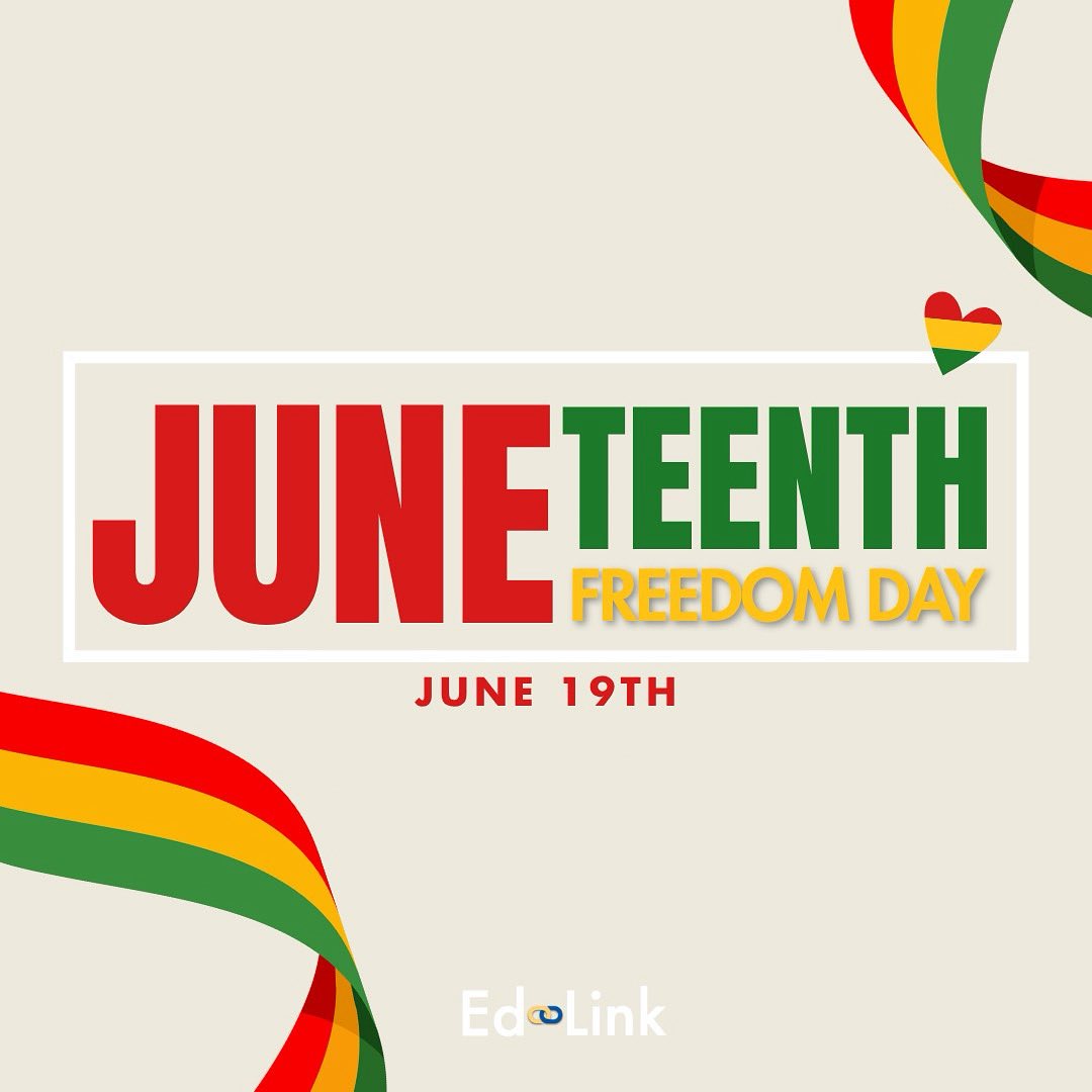 Happy Juneteenth! Today we honor the legacy of liberation and celebrate the strength, culture, and achievements of the Black community. It’s a day to reflect on progress, uplift one another, and keep moving forward with pride and purpose. 🧡❤️💚