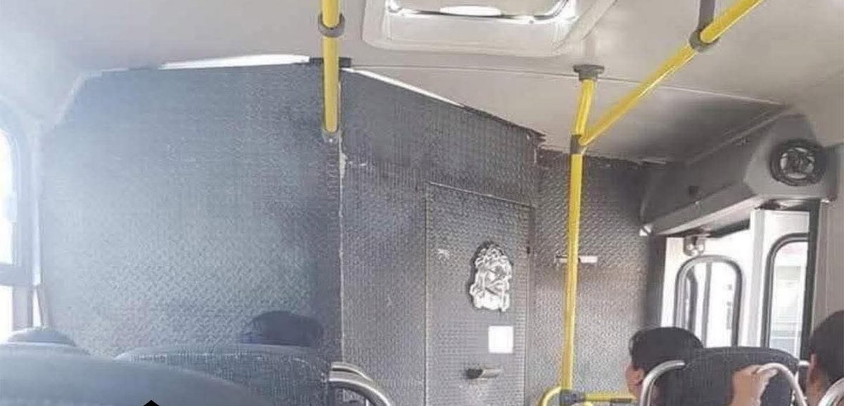 No mames, si no es bóveda de banco hdtpm, tu si muy seguro y a tu pasaje que se lo cargue la santa reata. 🚔👮