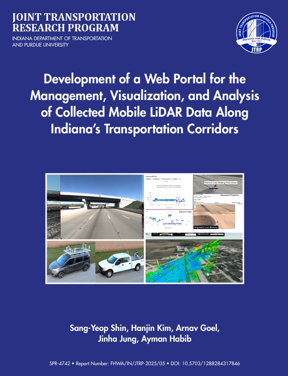 JTRP1937's tweet image. Check out our most recent publication!
Development of a Web Portal for the Management, Visualization, and Analysis of Collected Mobile LiDAR Data Along Indiana’s Transportation Corridors
doi.org/10.5703/128828…