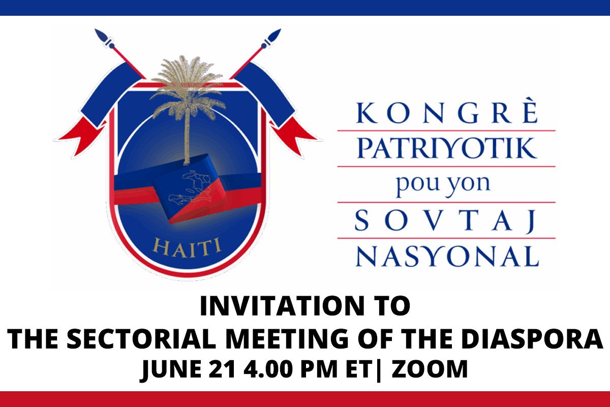 Upcoming Event: "Invitation to the Sectorial Meeting of the Diaspora"
June 21. 2025 4.00 pm ET | ZOOM

buff.ly/0fvtpe7