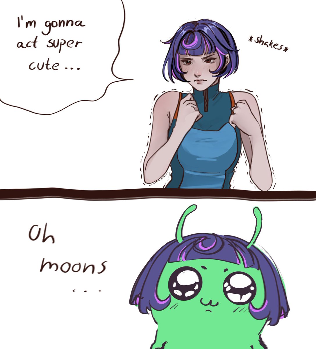 gleep glorp momonga 
#juno #Overwatch2 #Overwatch2Fanart