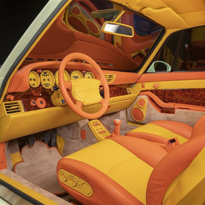 1998 Porsche 911 Turbo S | Asking Price: $888,888

Commissioned in Vanilla Yellow over two-tone Porsche Orange and Yellow Leather interior and is outfitted with endless Porsche Exclusive options throughout!