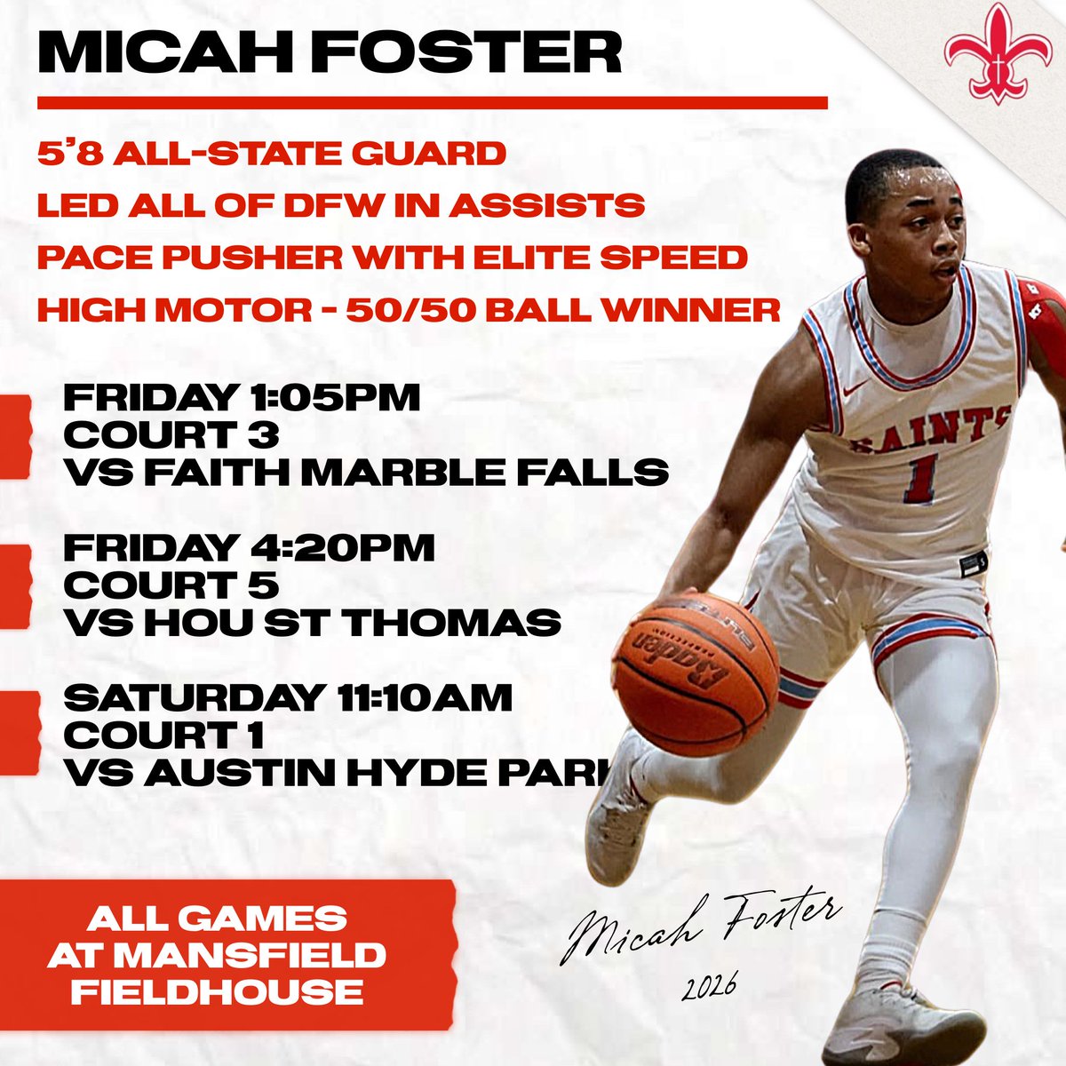 Micah (@micahjfoster) on Twitter photo TABC Schedule! #WECOMING
High Motor
Elite Pace for the game
Led all of DFW In ASSISTS.
<a href="/TXPSbasketball/">Texas Private School Basketball</a> <a href="/Tabchoops/">ππΌπ½πΎππ</a> TABC Schedule! #WECOMING
High Motor
Elite Pace for the game
Led all of DFW In ASSISTS.
<a href="/TXPSbasketball/">Texas Private School Basketball</a> <a href="/Tabchoops/">ππΌπ½πΎππ</a>