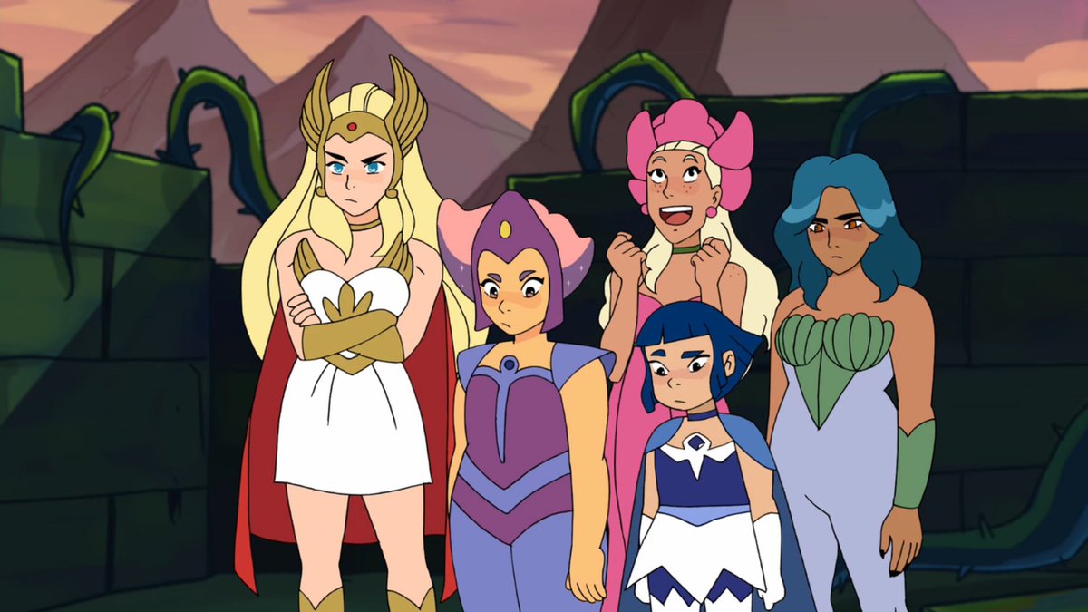 Strong_Adora's tweet image. D&D time with Adora's Muscular Arms and the Princesses of Power