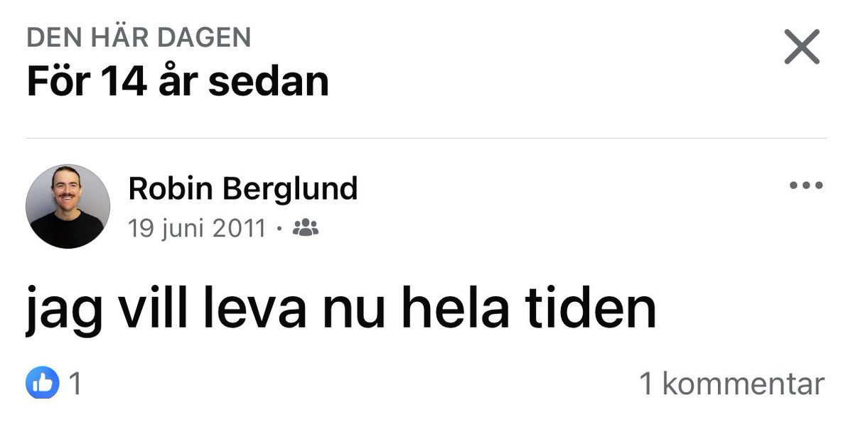 Jag var Millie redan 2011