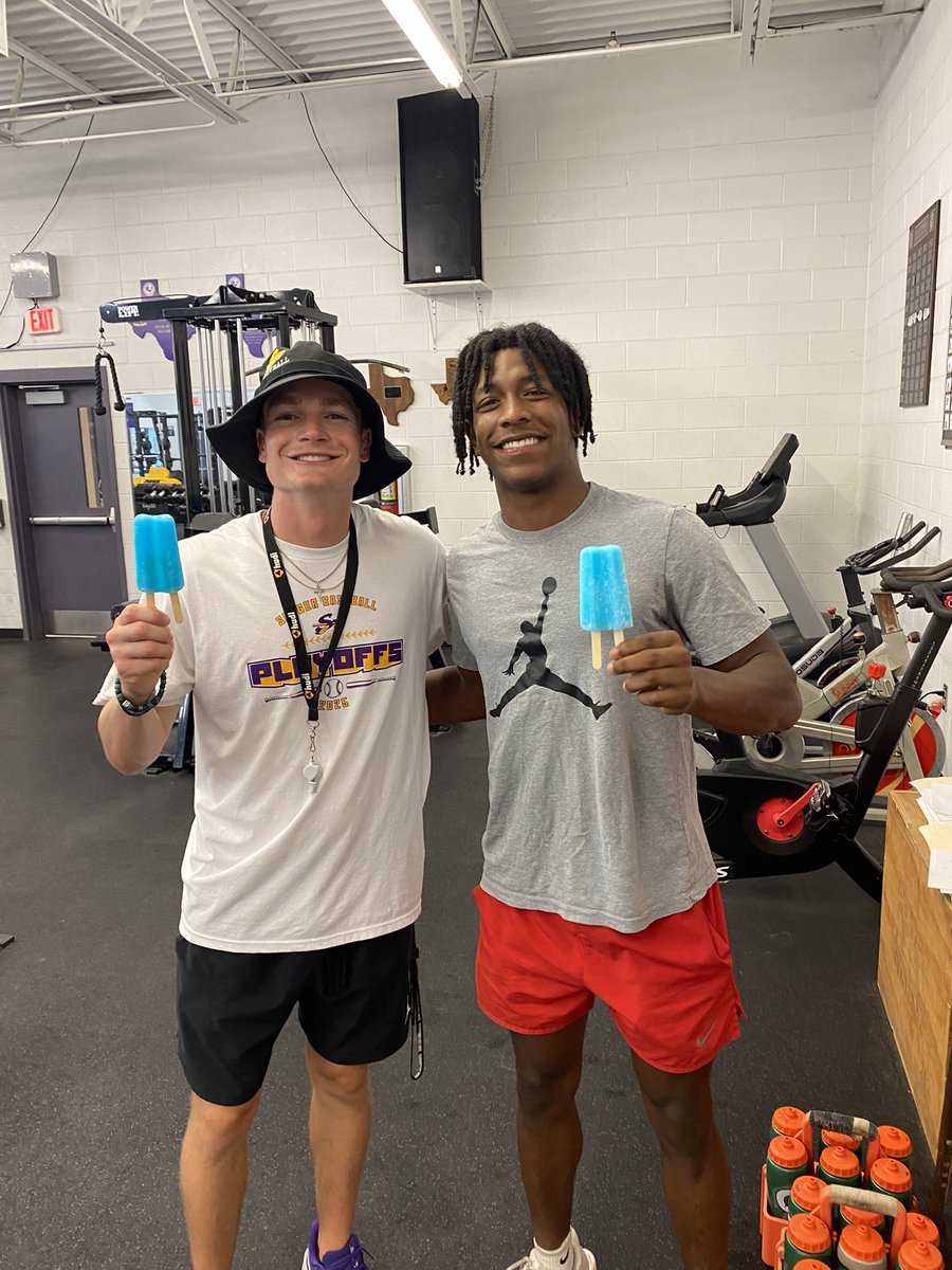 Zach Garcia (@coach_garcia86) on Twitter photo Thank you to the Sanger mom that helped us cool off today with surprise popsicles!
The boys were very appreciative 💪🏼 on this hot day.
We have the best parents 🟣🟡
<a href="/SangerFB/">Sanger Indian Football</a>
<a href="/CoachChadRogers/">Chad Rogers</a> Thank you to the Sanger mom that helped us cool off today with surprise popsicles!
The boys were very appreciative 💪🏼 on this hot day.
We have the best parents 🟣🟡
<a href="/SangerFB/">Sanger Indian Football</a>
<a href="/CoachChadRogers/">Chad Rogers</a>