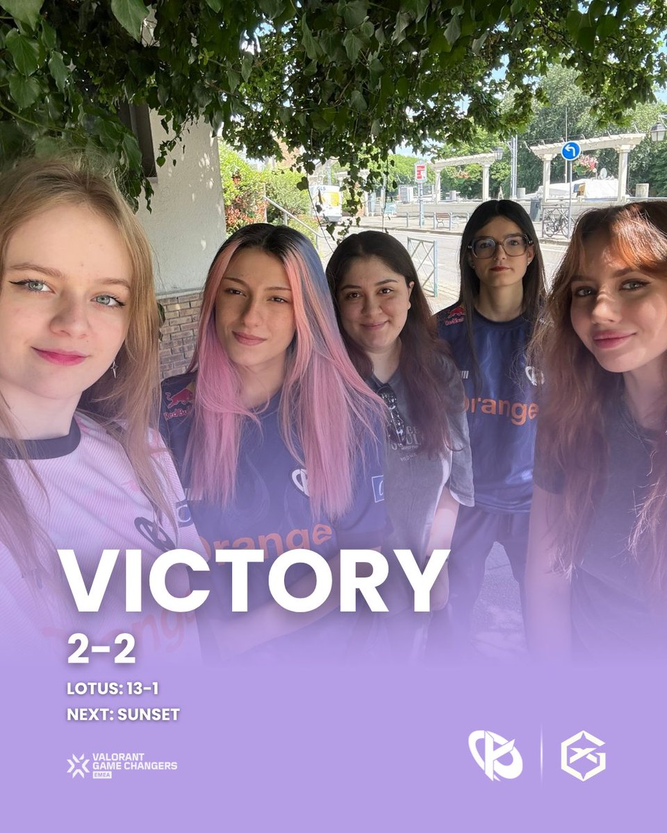 We're winning the Lotus map.

Last Map: Sunset