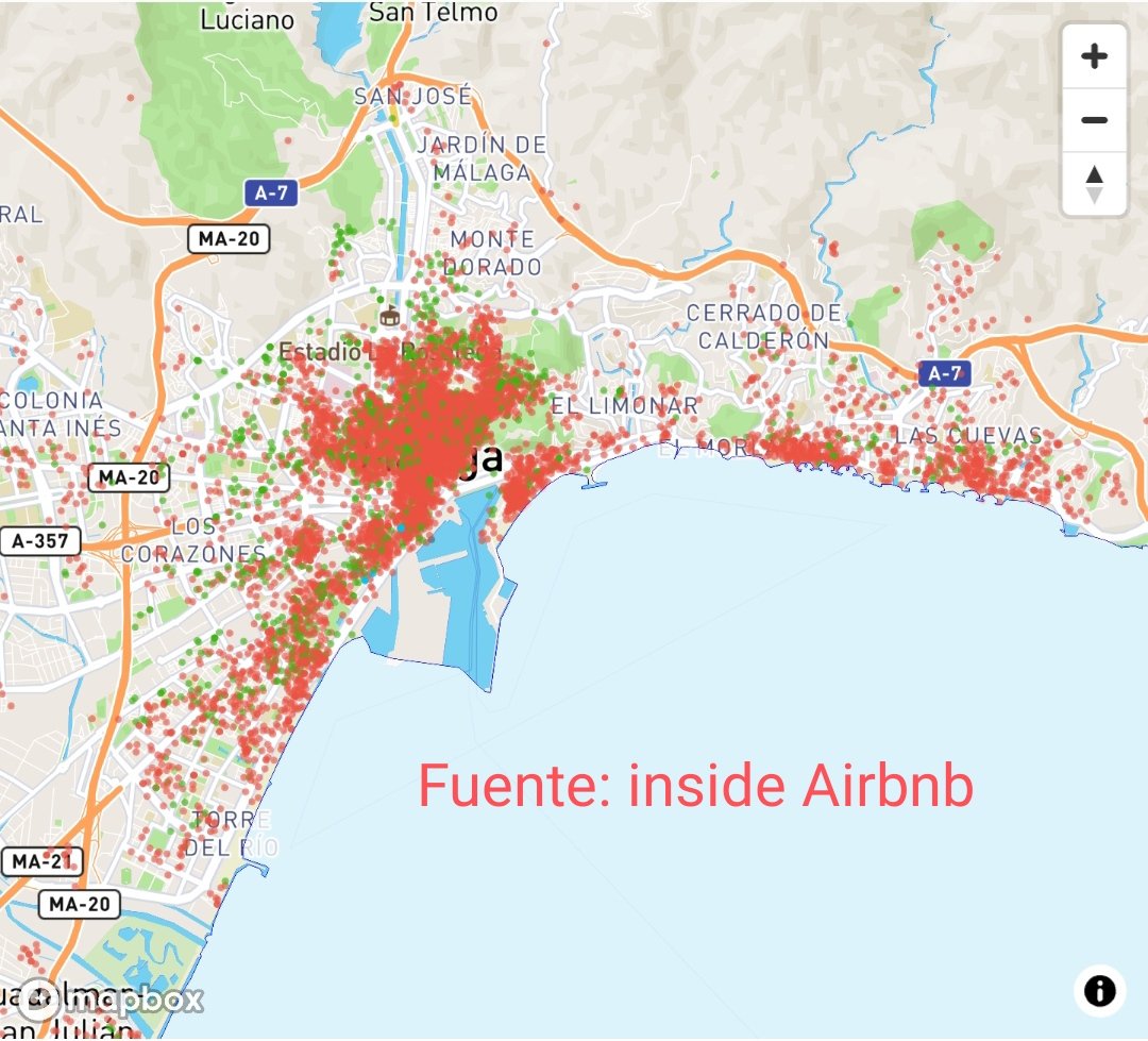 Es un mapa de guerra. Un ataque a gran escala en toda regla.Nos invaden.Nos asedian.Cada punto rojo es una posición vecinal tomada, eliminada.Cada turista más, es un vecino menos. Expulsados de nuestra propia ciudad.Podían haberlo evitado, pero no quisieron.