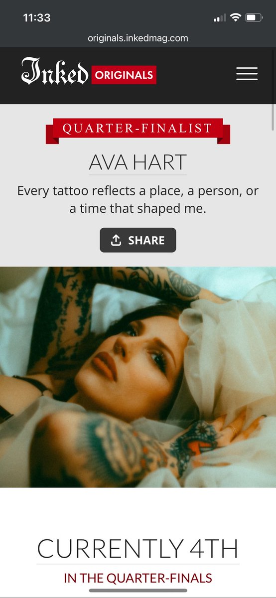 It would mean sooooo much to me if you could vote for me!! Vote here:  originals.inkedmag.com/2025/ava-hart

#inked #model #altmodel #inkedoriginal