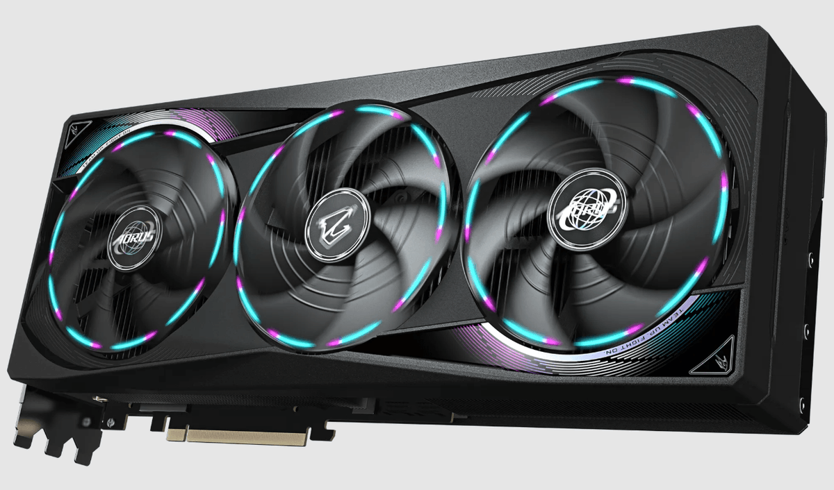 overclockerscom's tweet photo. Next up is Gigabyte's AORUS GeForce RTX 5070 Ti Master. Like the RTX 5090 Master Ice we looked at a few weeks back, it's another flagship-class SKU and with its cool design and small LCD screen, stands out from the crowd like its big brother.   https://t.co/IB7LUJnmBB https://t.co/Zgu8lgnItW